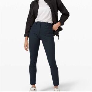 Lululemon City Sleek 5 Pocket High Rise  Pant 30" True Navy Dark Blue